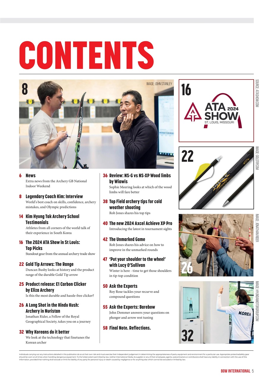 Bow International Preview Pages