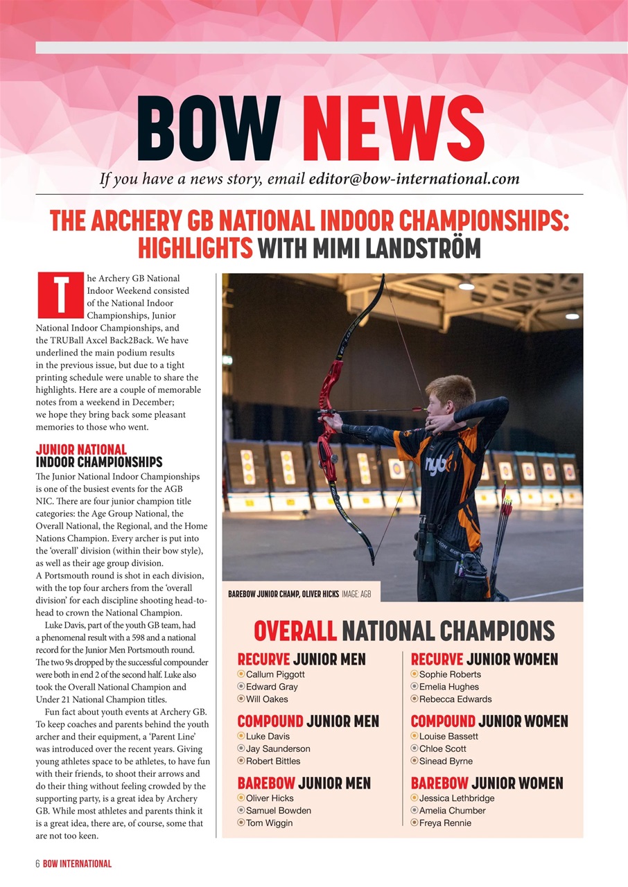 Bow International Preview Pages