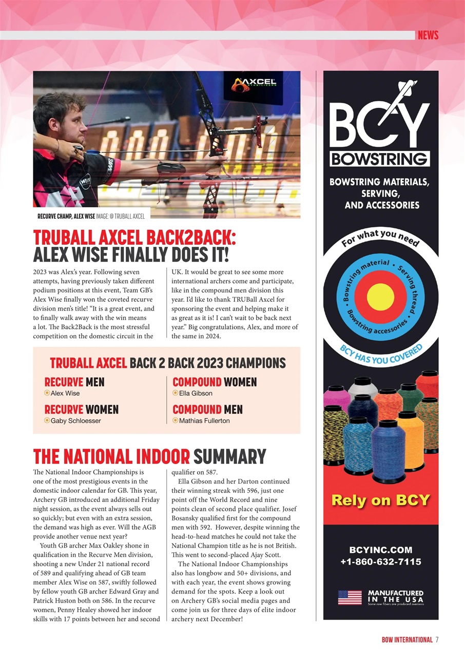 Bow International Preview Pages