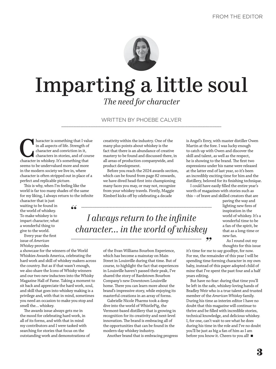 American Whiskey Magazine Preview Pages