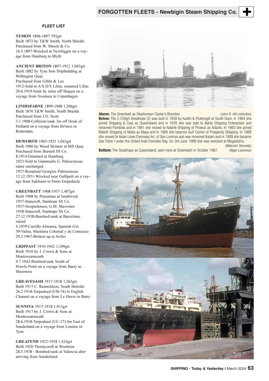 Shipping Today & Yesterday Preview Pages