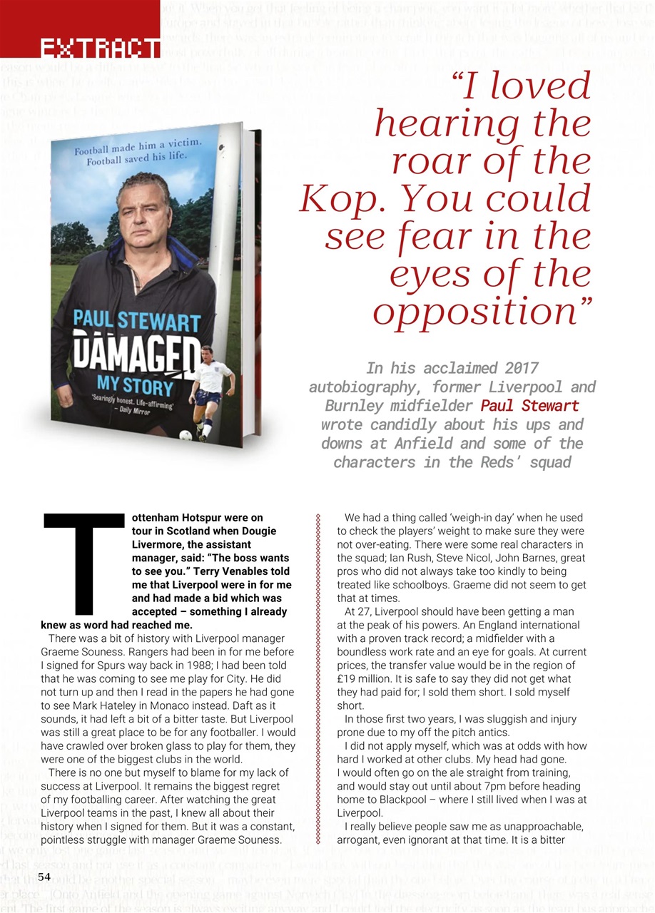 Liverpool FC Programmes Preview Pages