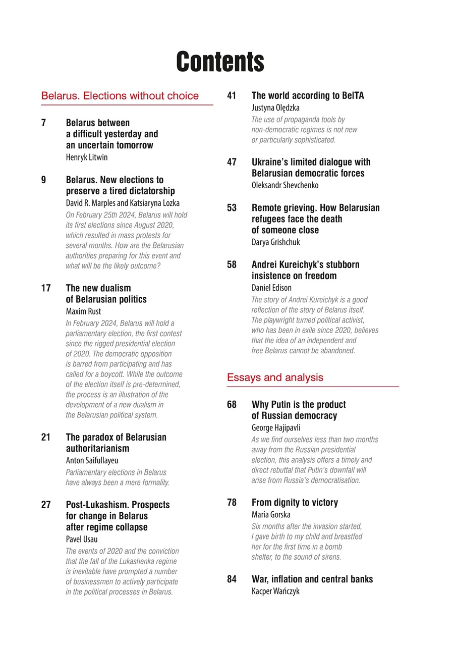 New Eastern Europe Preview Pages