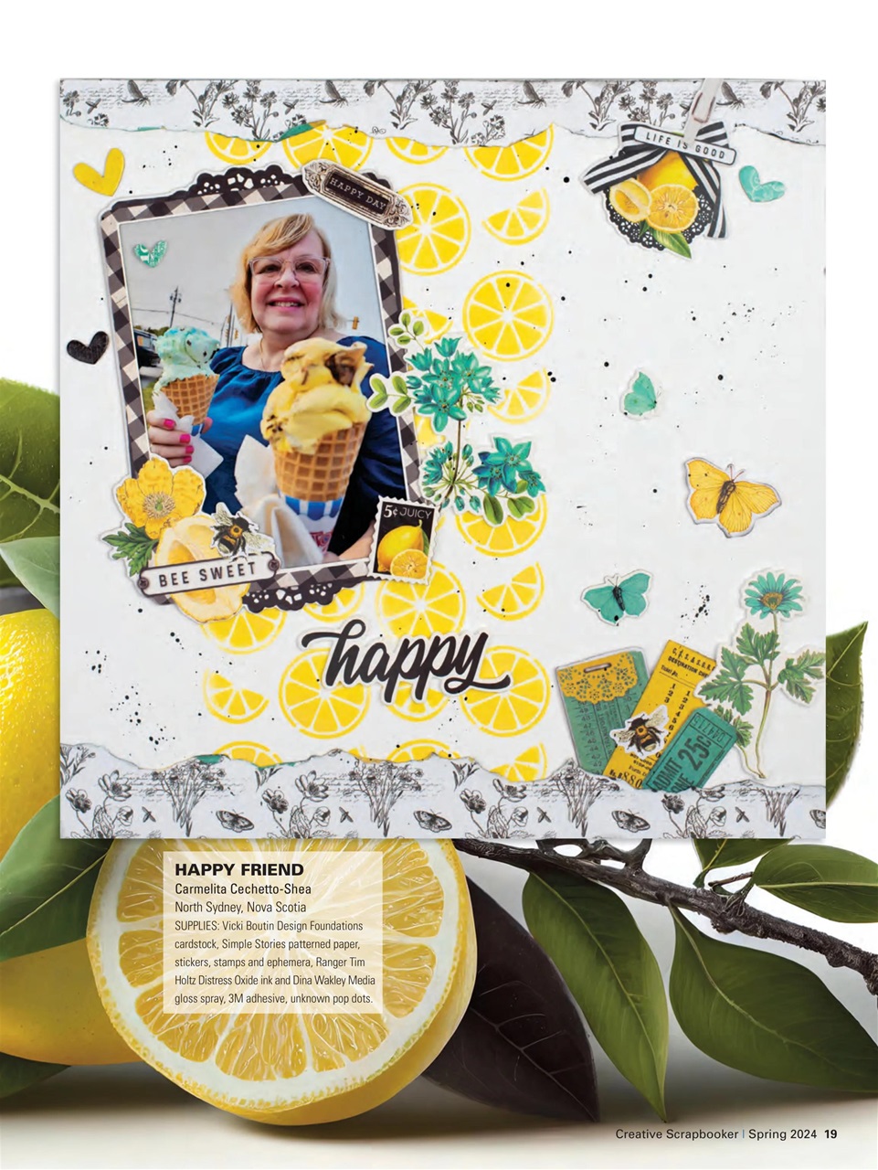 Creative Scrapbooker Preview Pages
