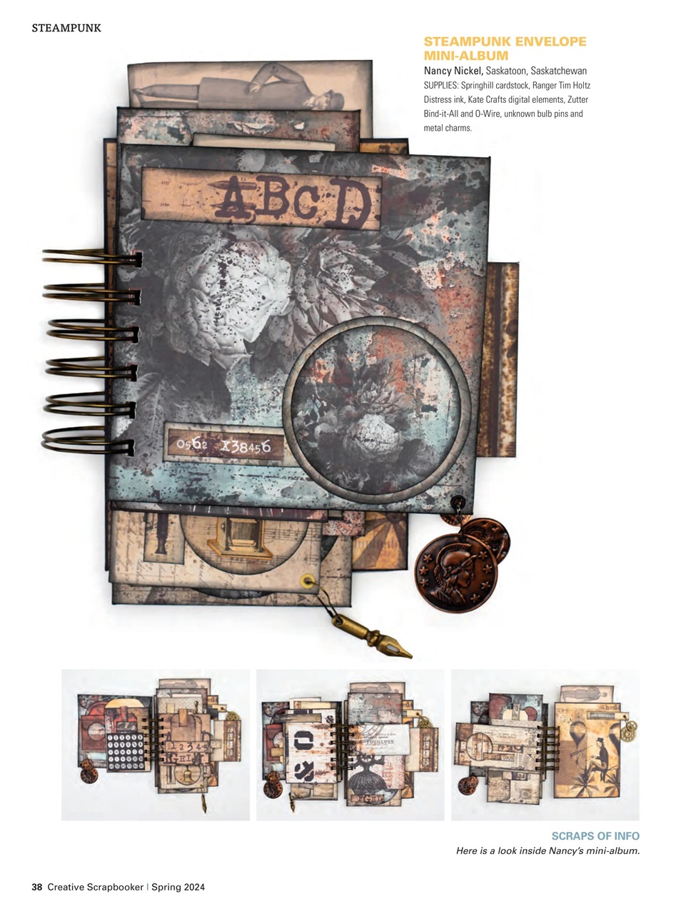 Creative Scrapbooker Preview Pages