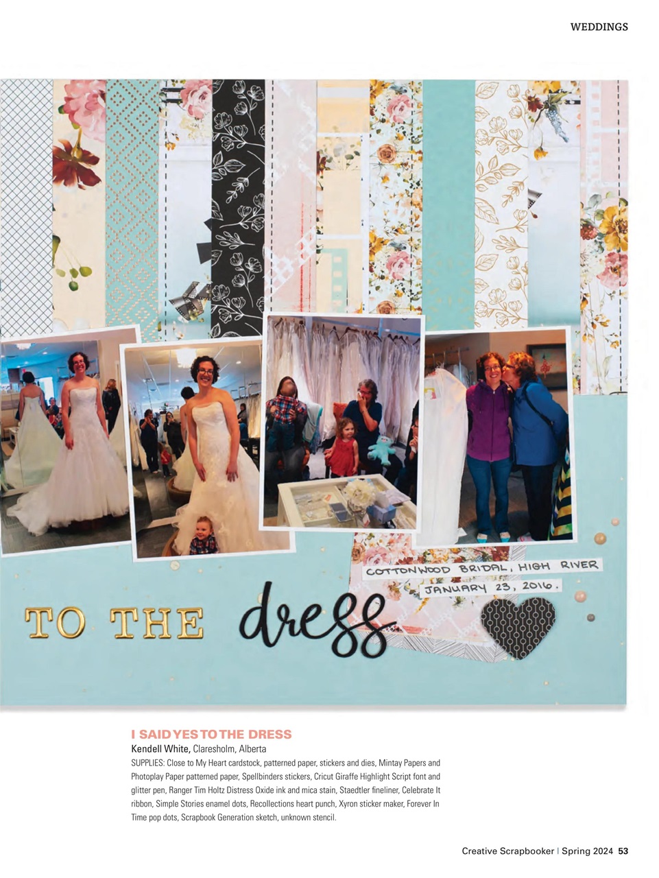 Creative Scrapbooker Preview Pages