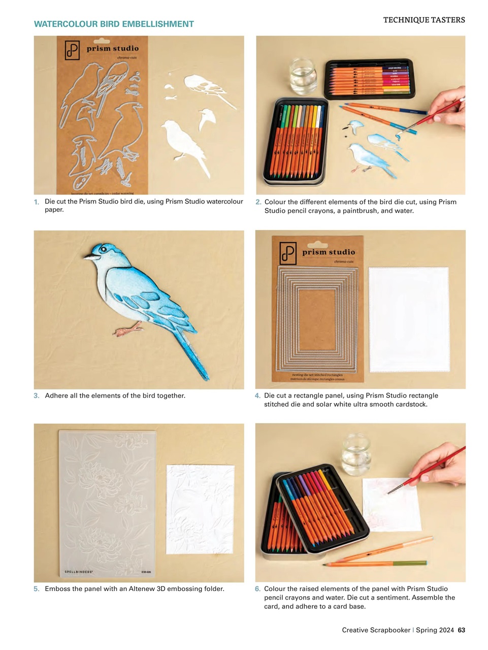 Creative Scrapbooker Preview Pages