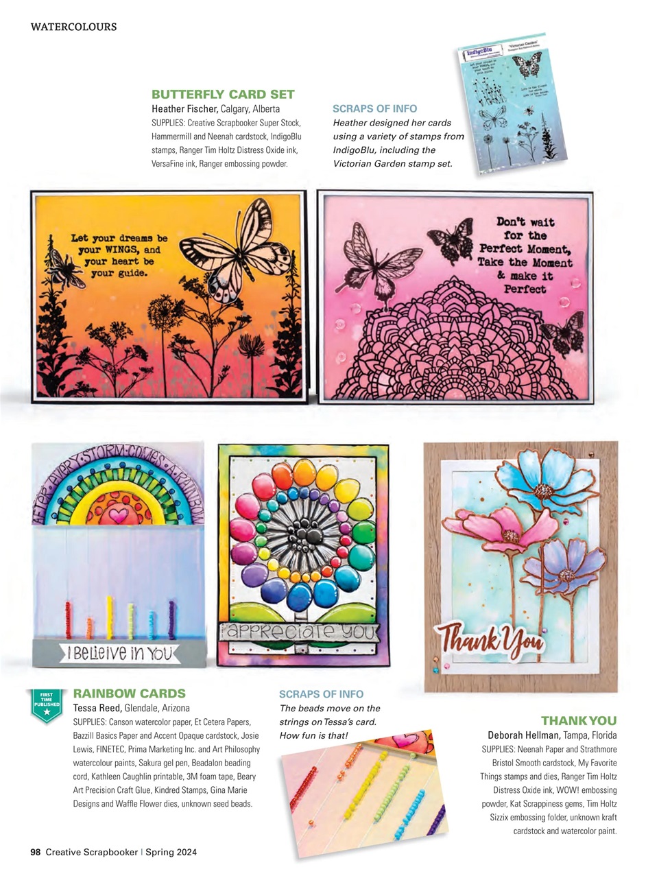 Creative Scrapbooker Preview Pages