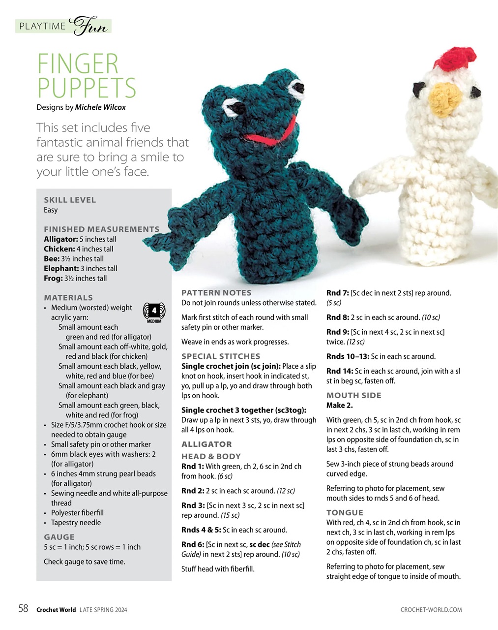 Crochet World Preview Pages