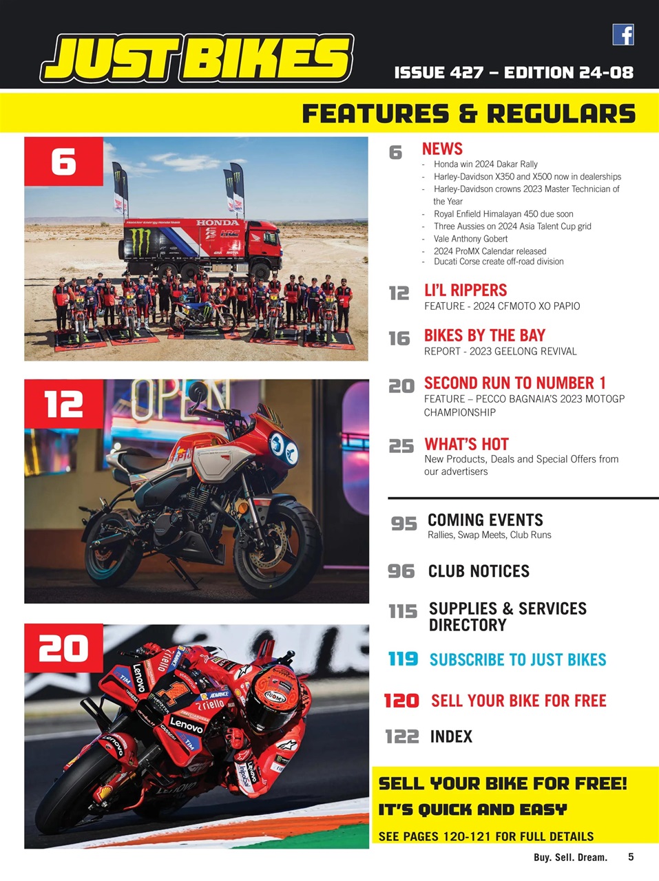 JUST BIKES Preview Pages