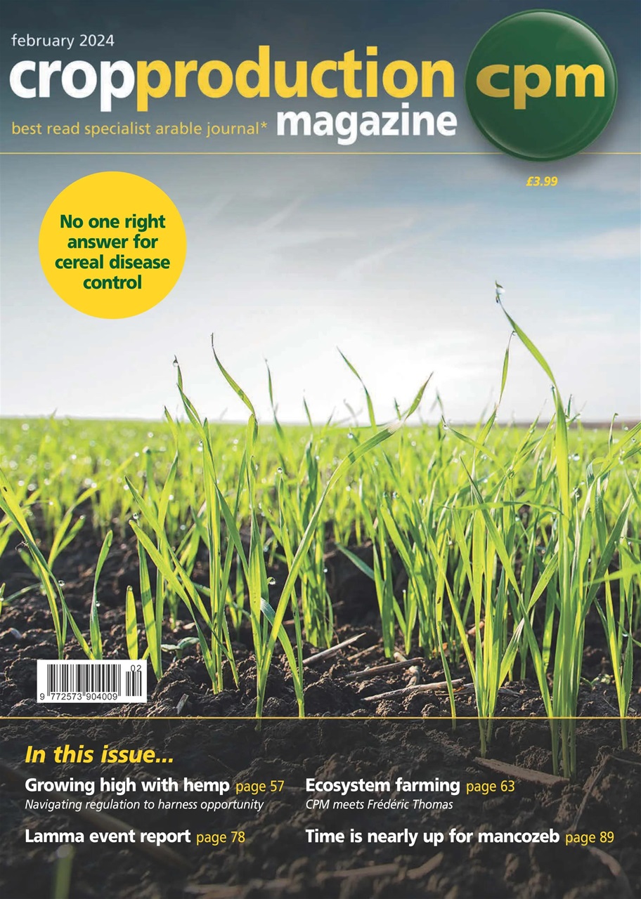 Crop Production Magazine Preview Pages