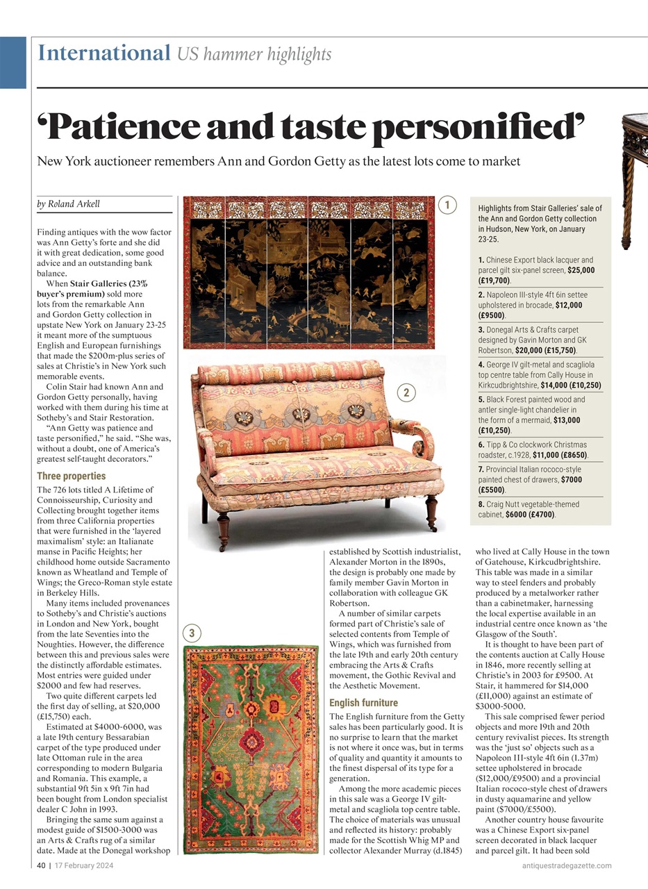 Antiques Trade Gazette Preview Pages