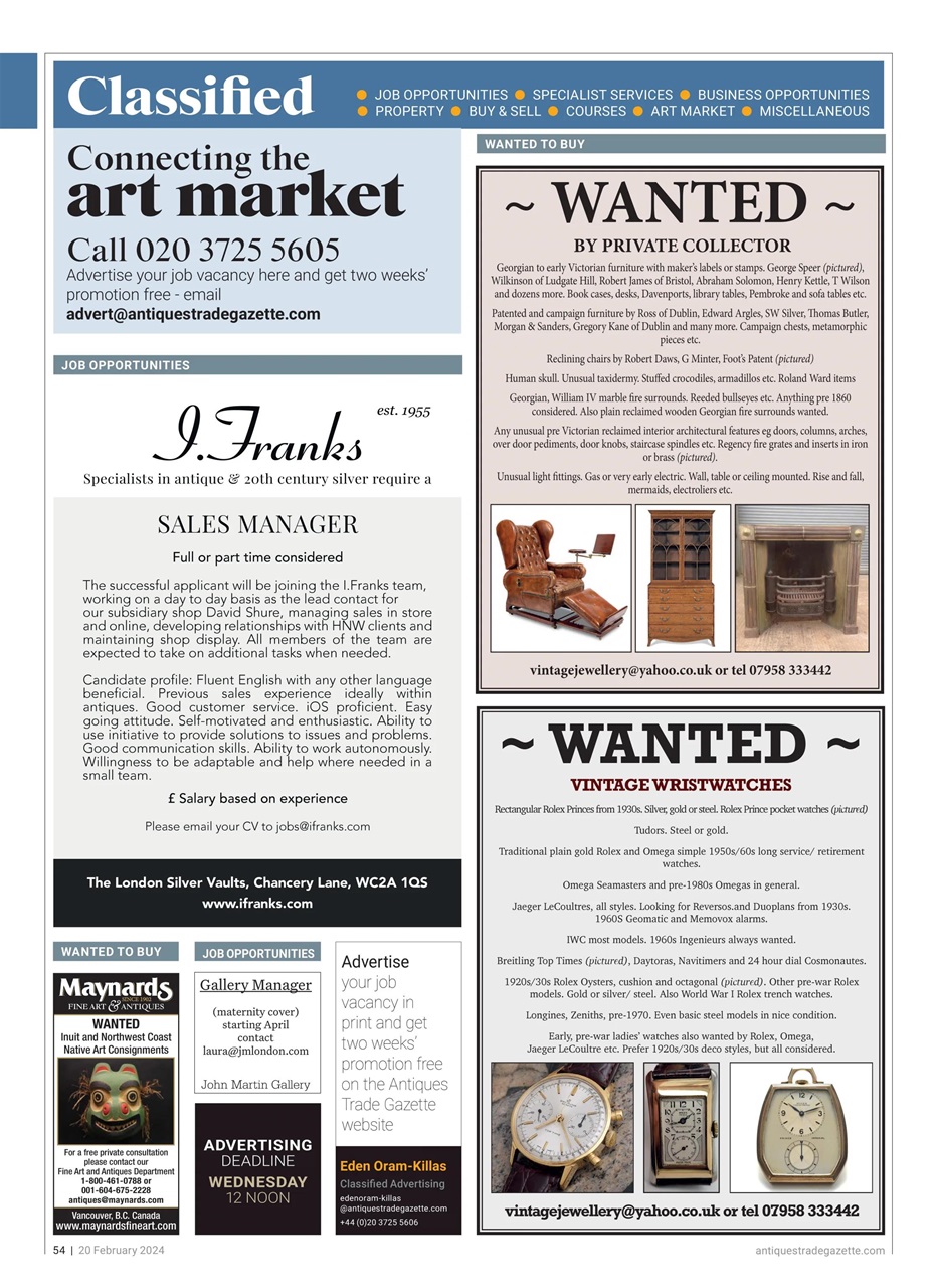Antiques Trade Gazette Preview Pages