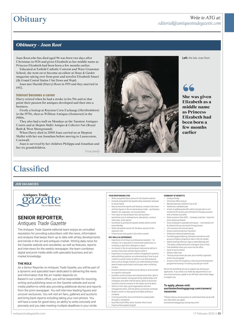 Antiques Trade Gazette Preview Pages