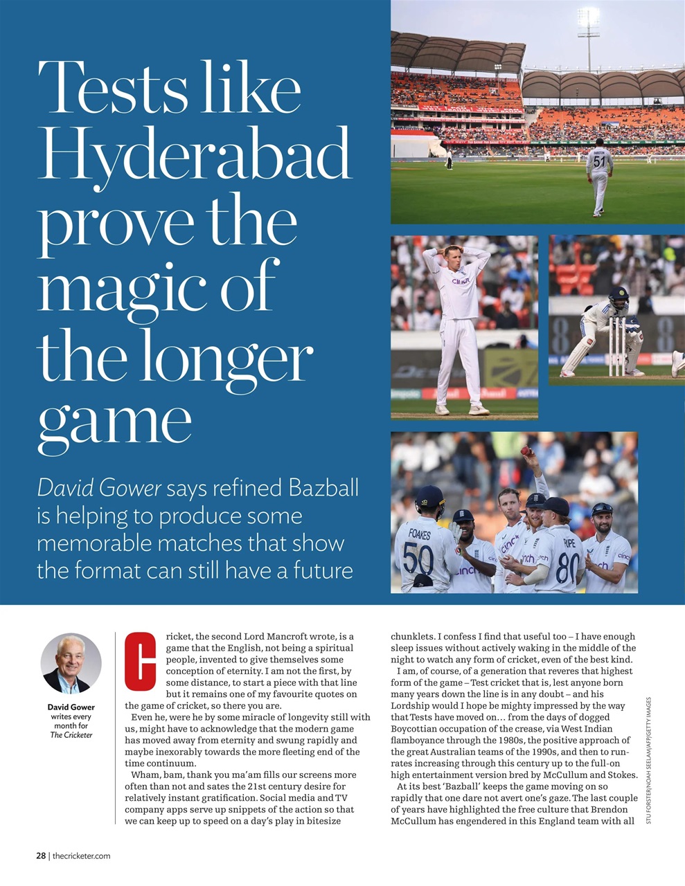 The Cricketer Magazine Preview Pages