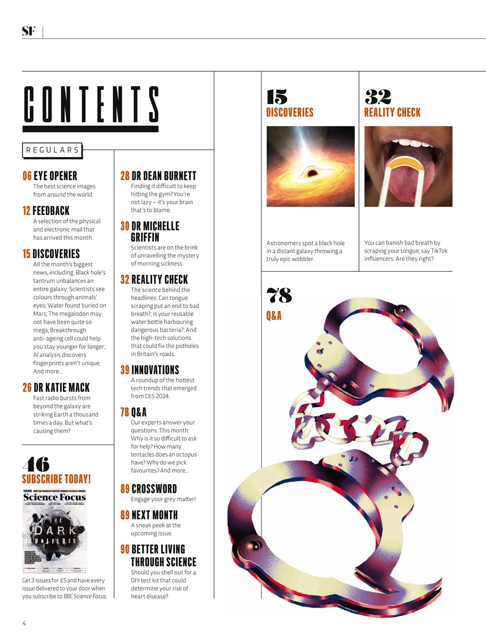 BBC Science Focus Magazine Preview Pages