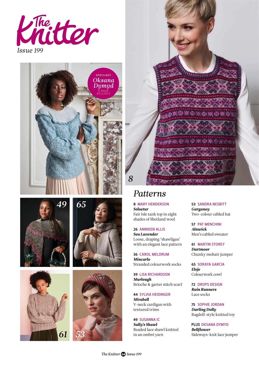 The Knitter Preview Pages