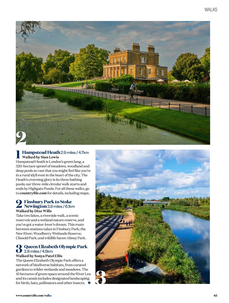 BBC Countryfile Magazine Preview Pages