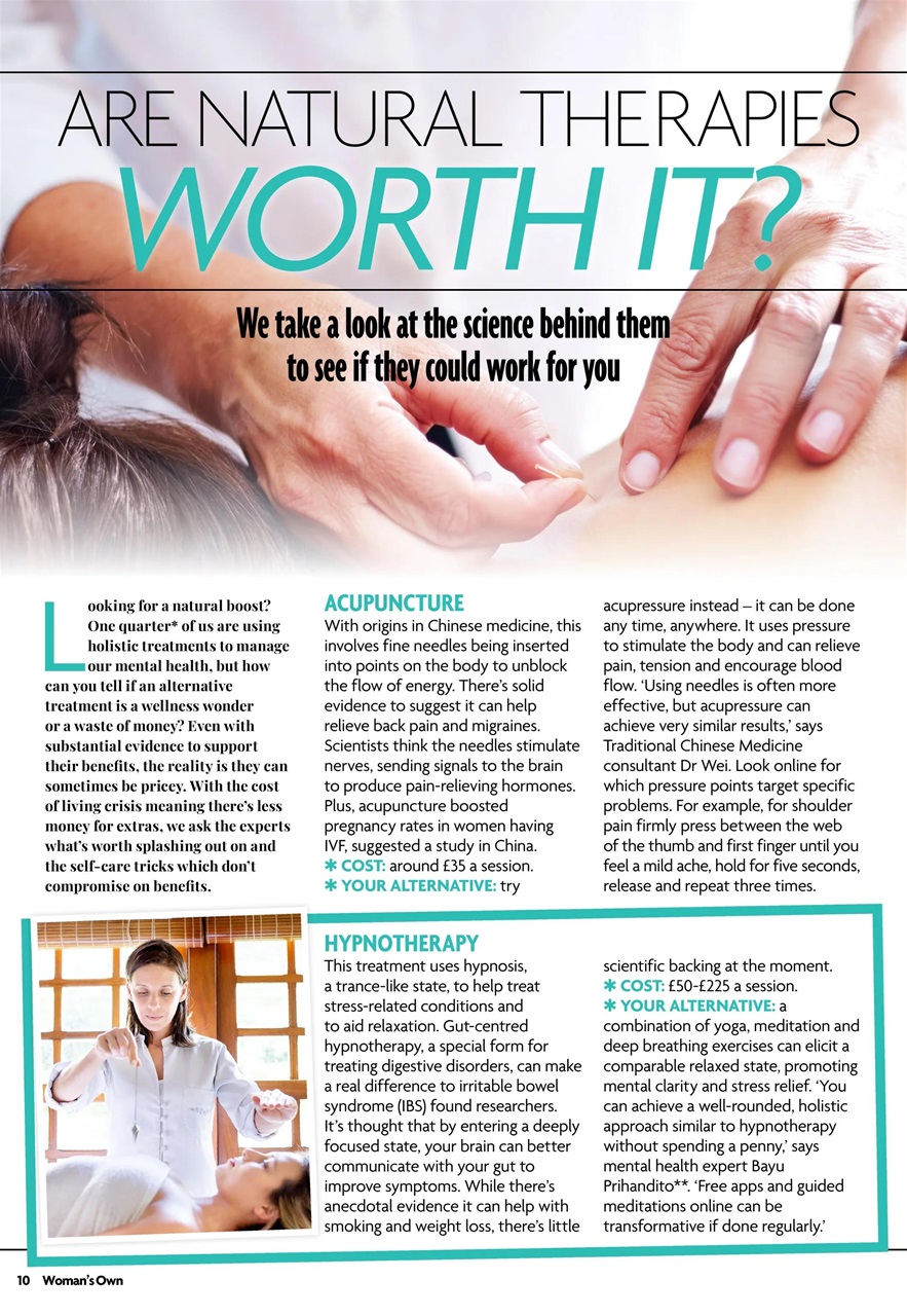 Woman's Own Lifestyle Special Preview Pages