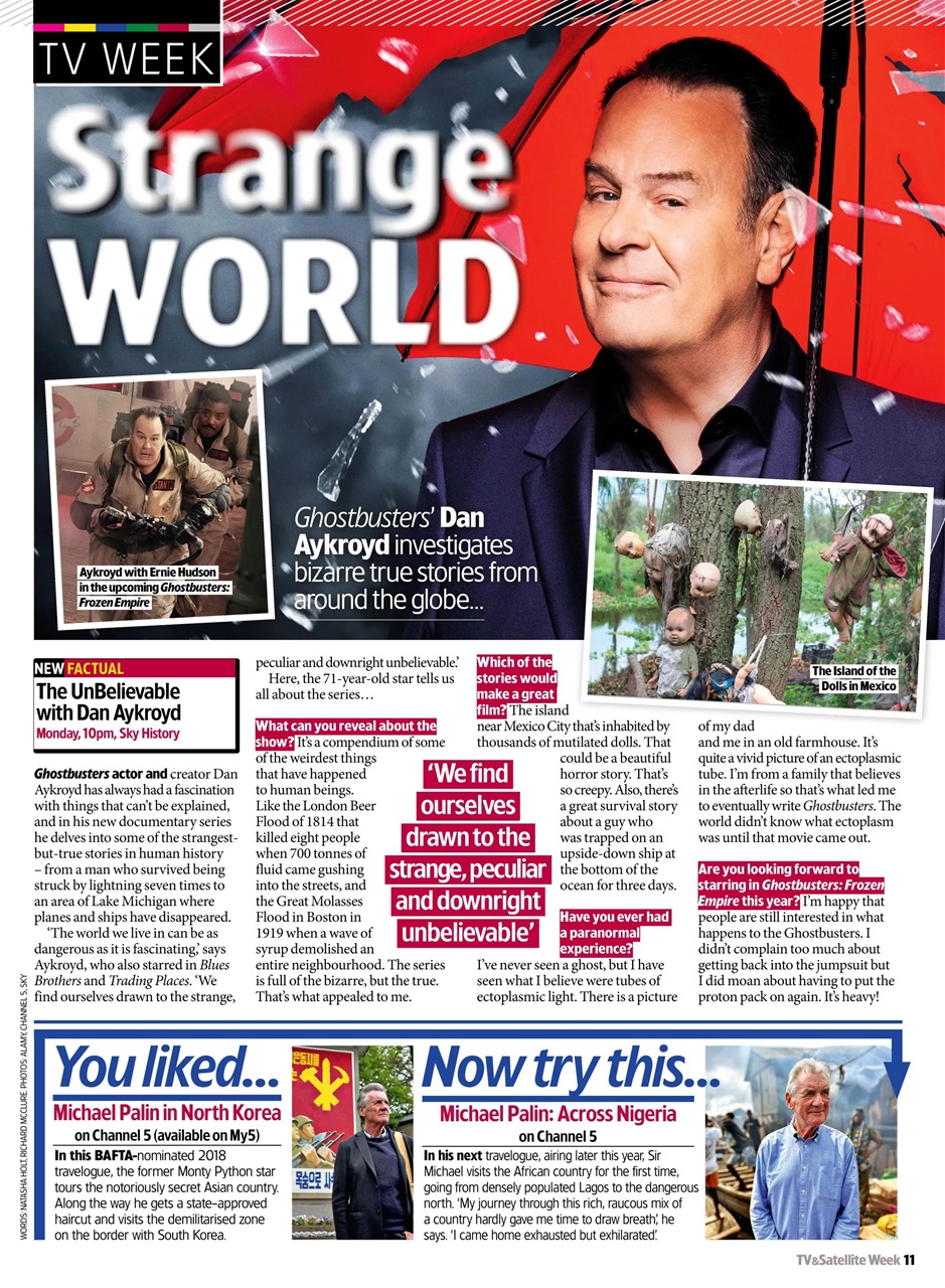 TV & Satellite Week Preview Pages