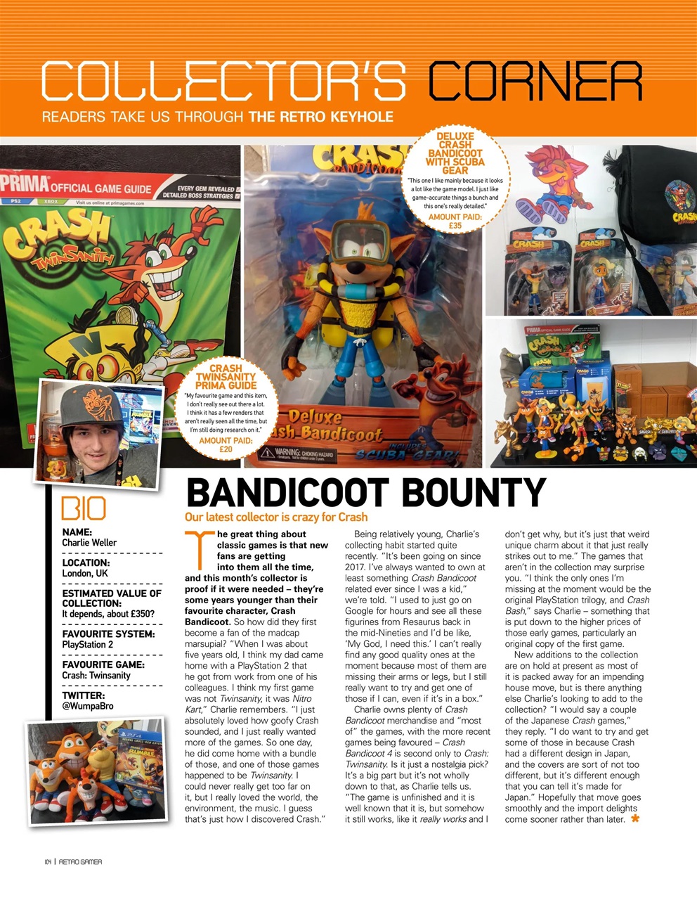 Retro Gamer Preview Pages