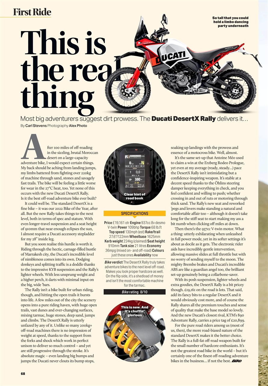 Bike Preview Pages