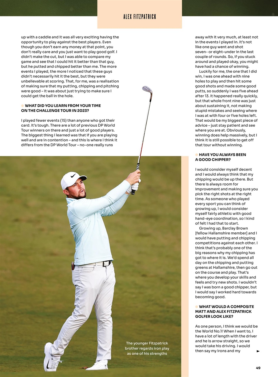 Golf Monthly Preview Pages
