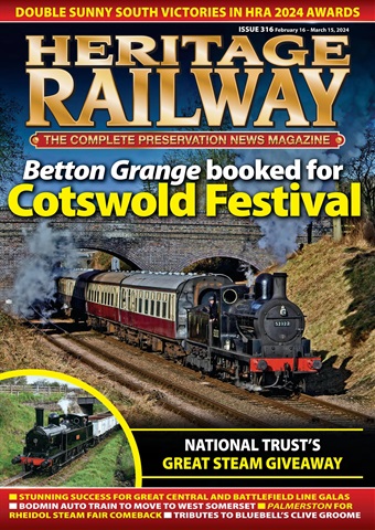 Heritage Railway issue Issue 316
