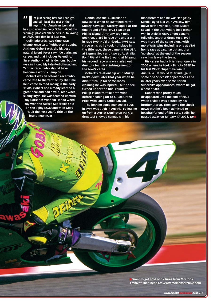 Classic Motorcycle Mechanics Preview Pages