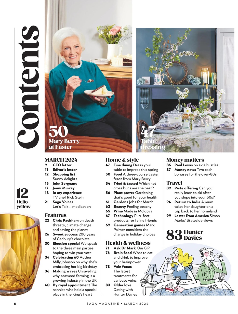 Saga Magazine Preview Pages