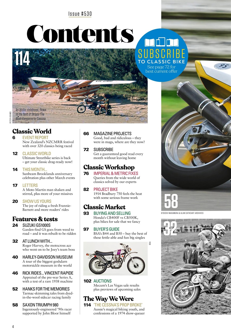 Classic Bike Preview Pages