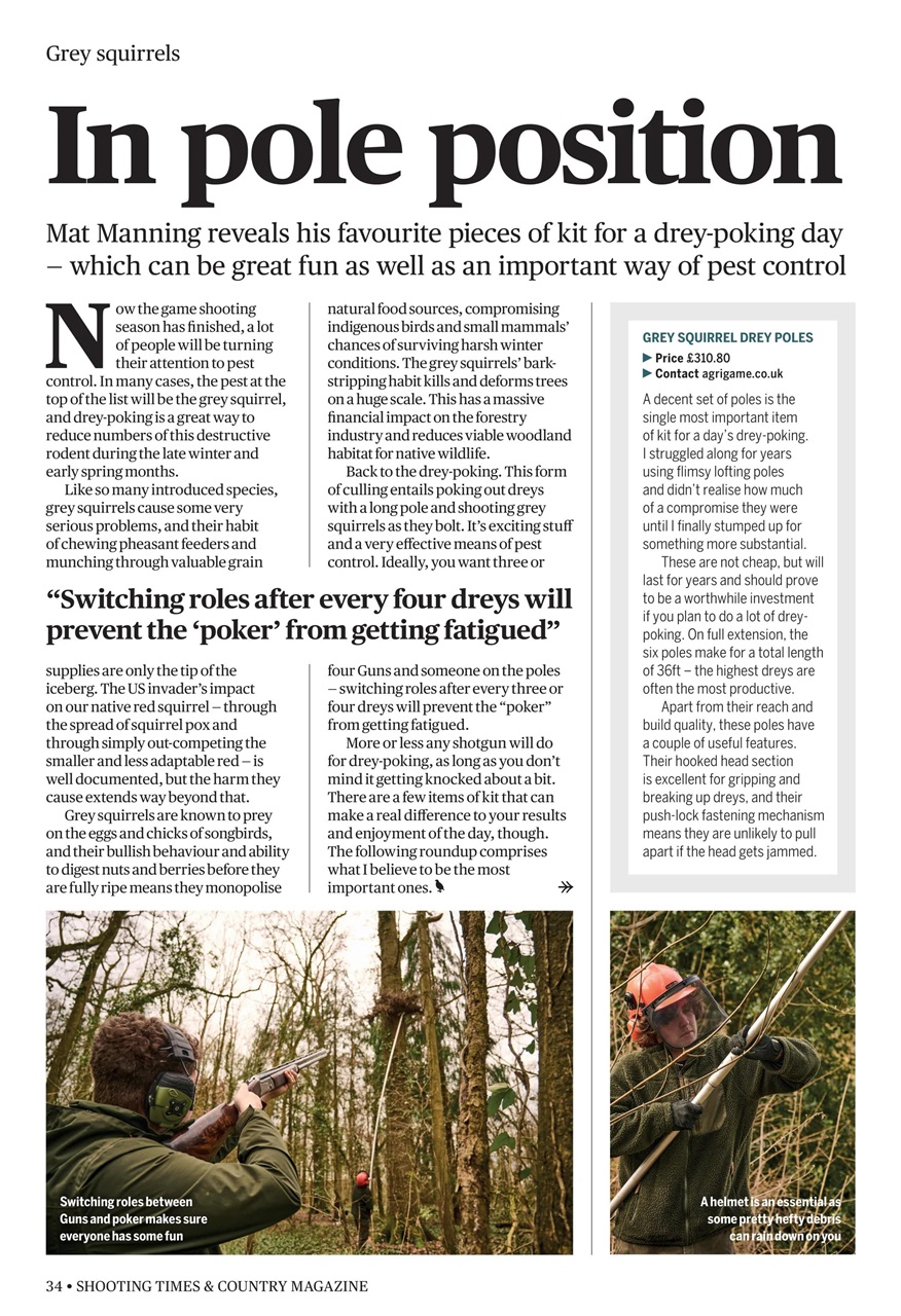 Shooting Times & Country Preview Pages