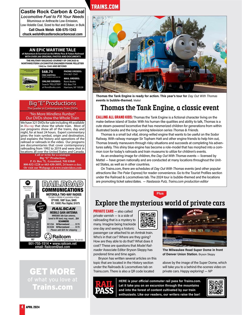 Trains Preview Pages