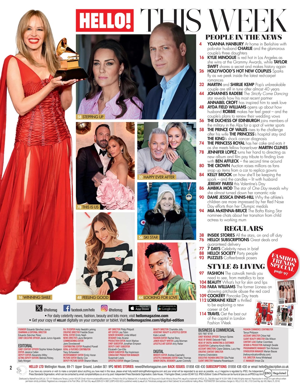 Hello! Magazine Preview Pages