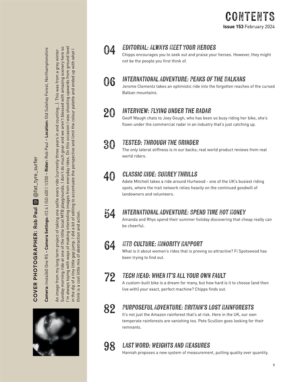 Singletrack Preview Pages