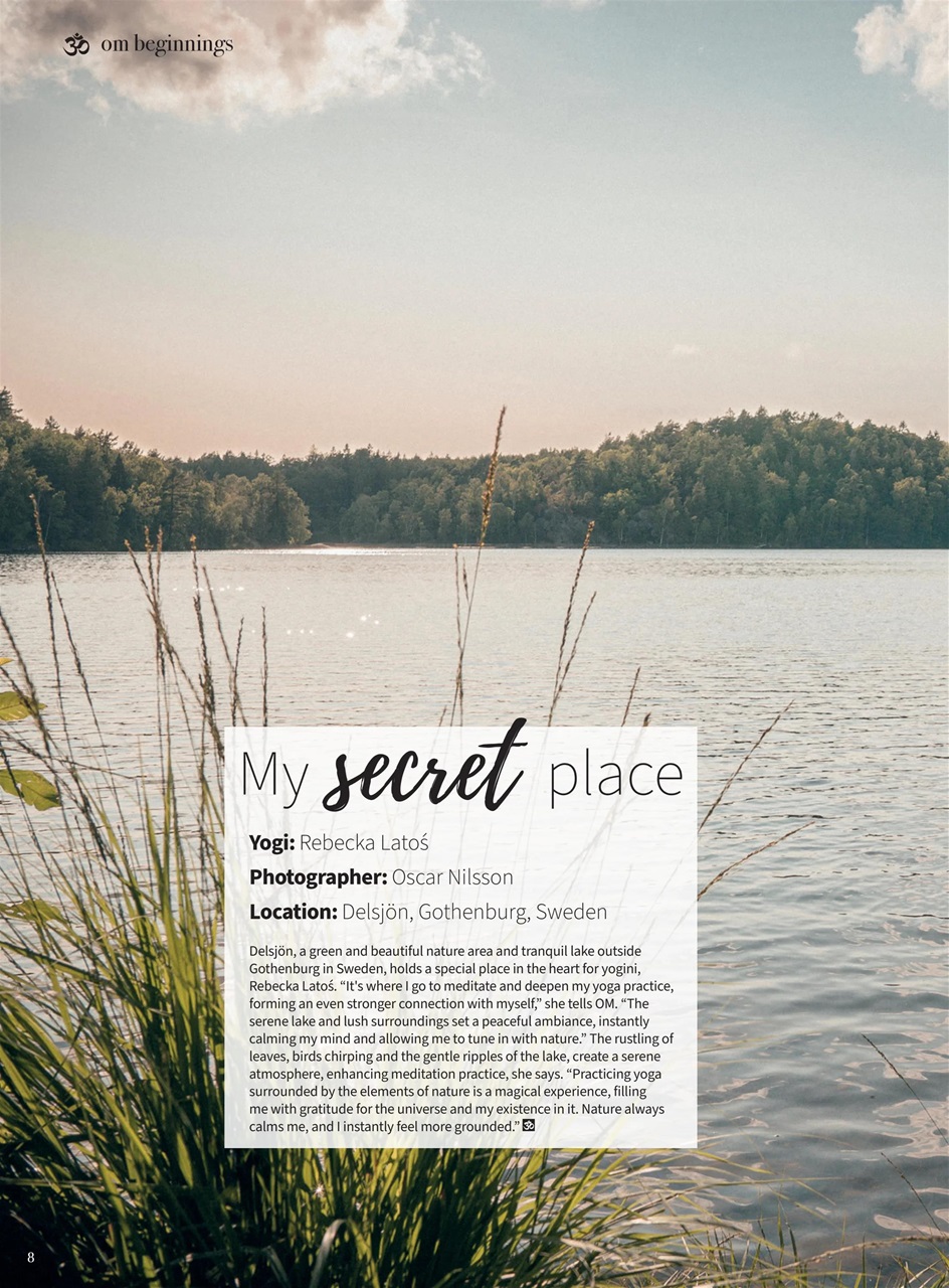 OM Yoga Magazine Preview Pages