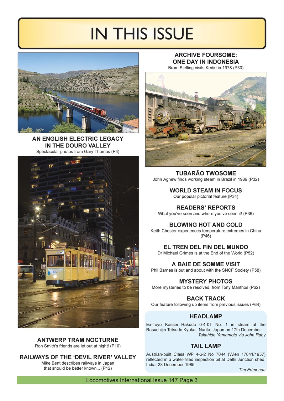 Locomotives International Preview Pages
