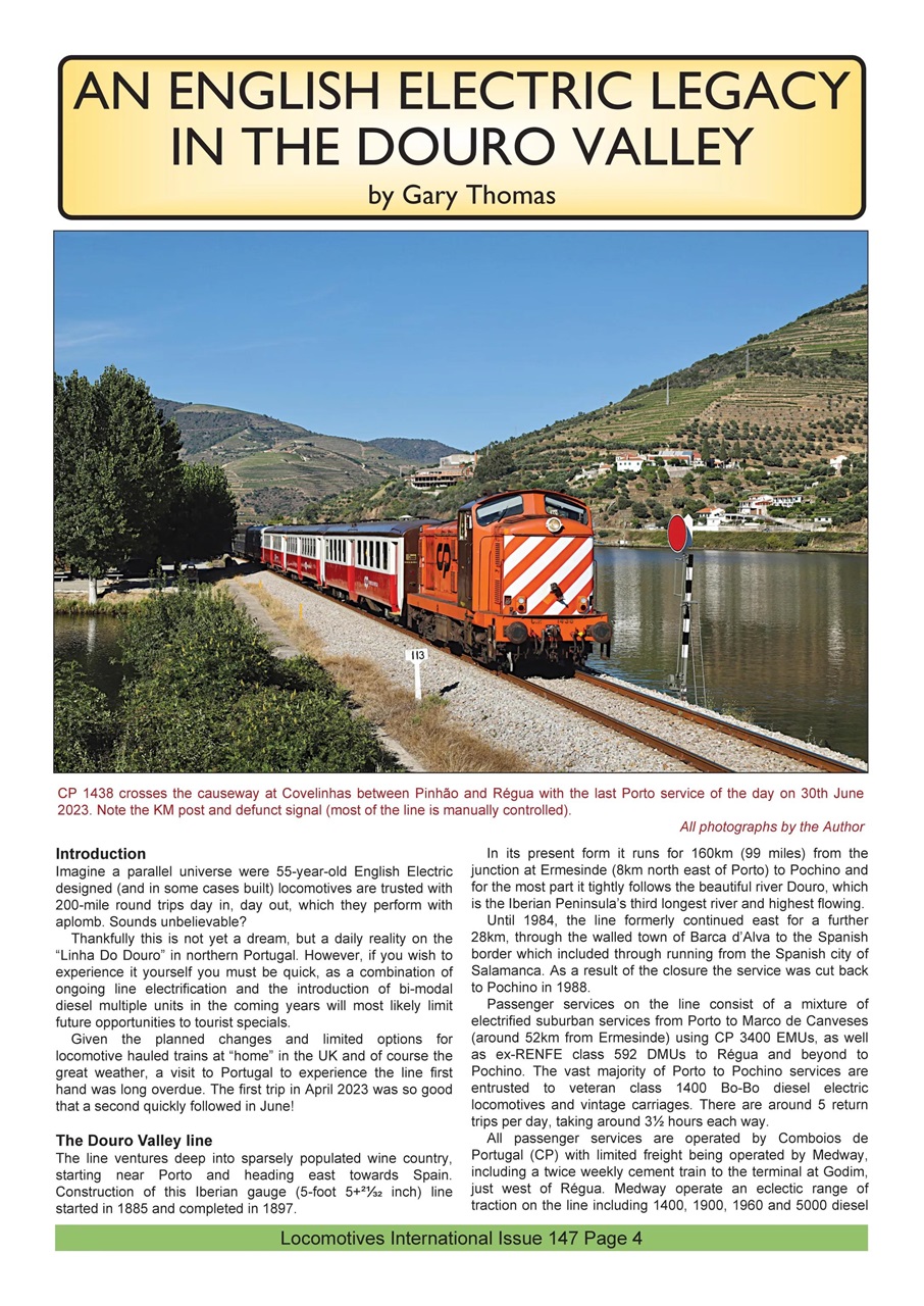 Locomotives International Preview Pages