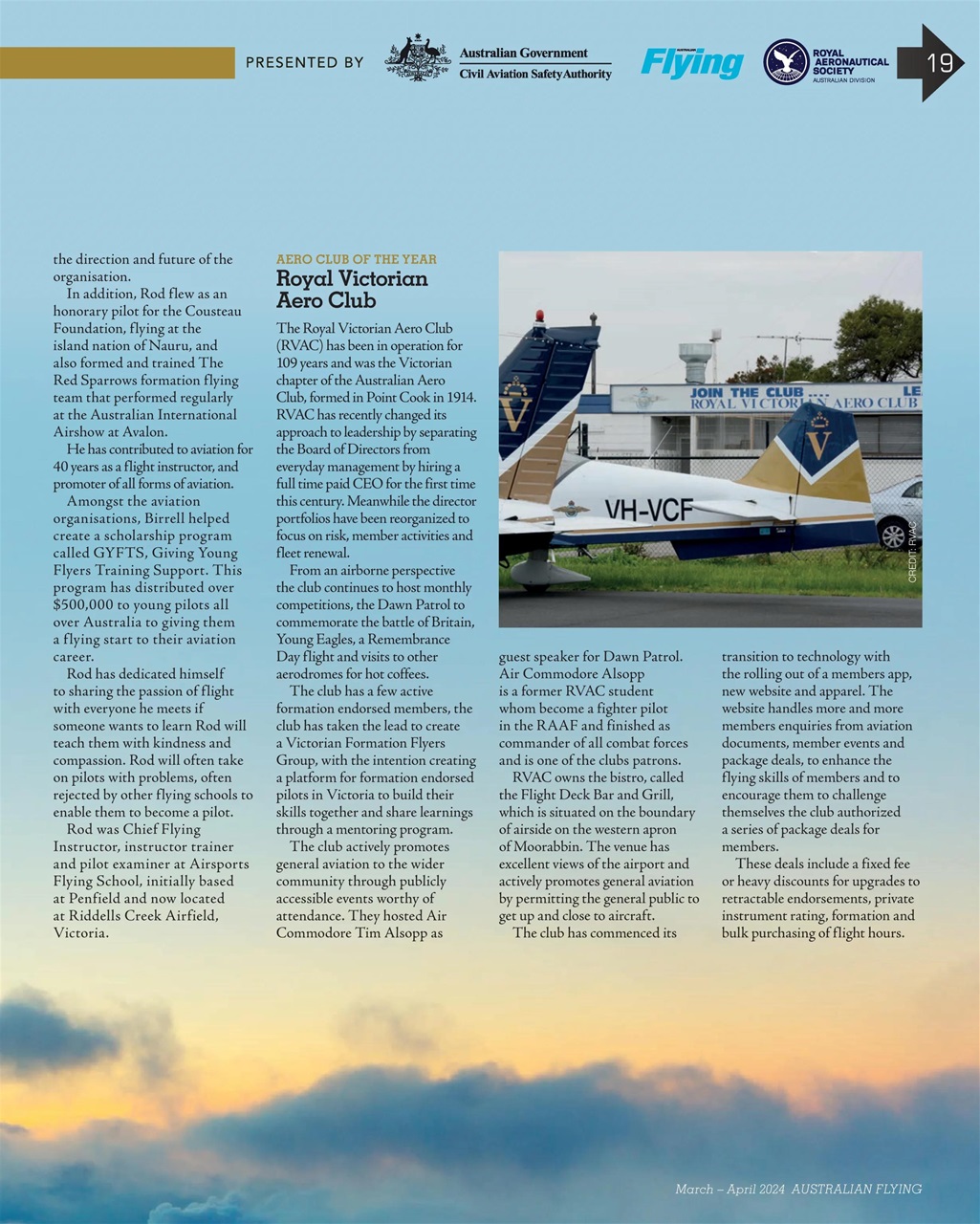 Australian Flying Preview Pages