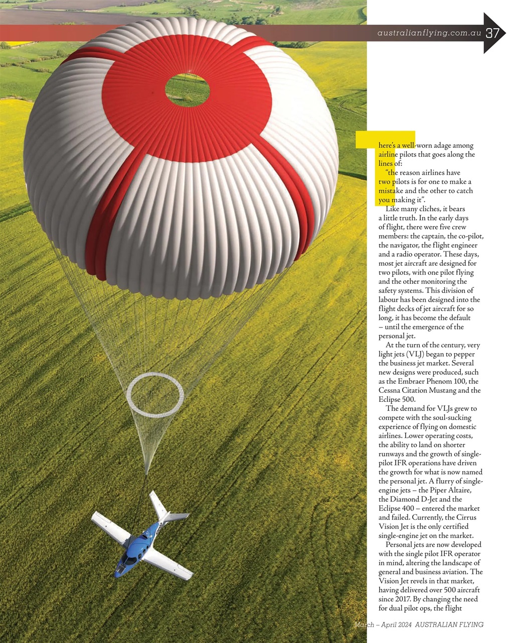 Australian Flying Preview Pages