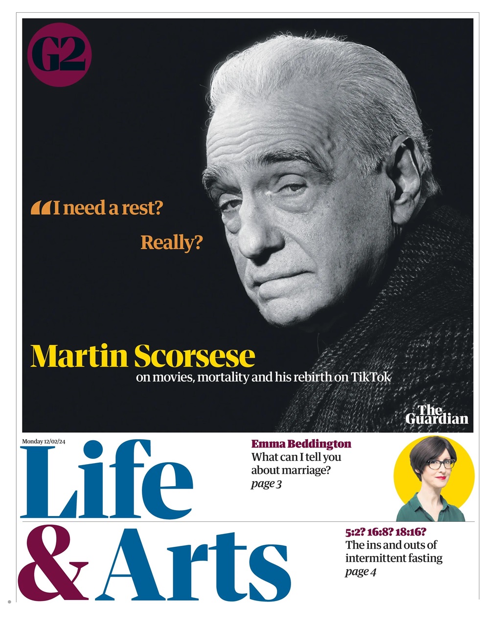 The Guardian Newspaper Preview Pages