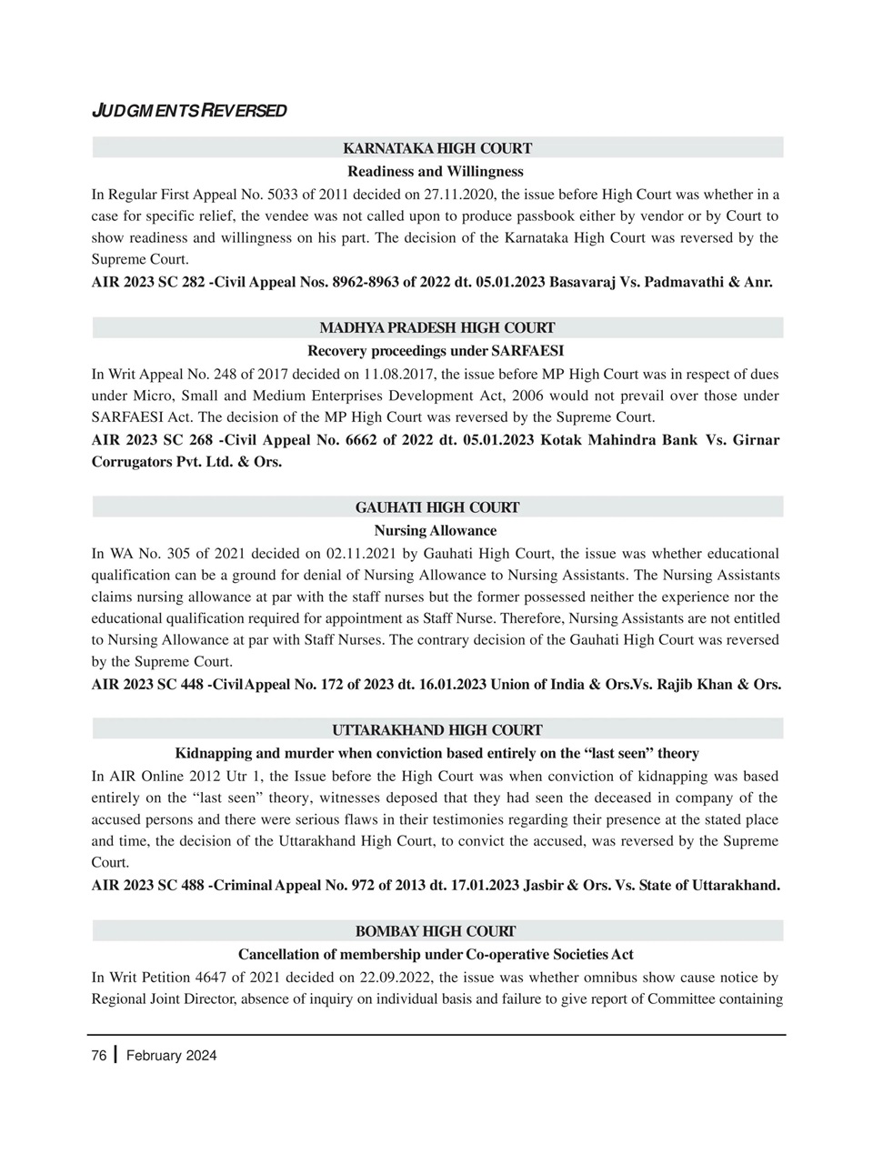 Lawteller – A Legal Awareness Magazine Preview Pages