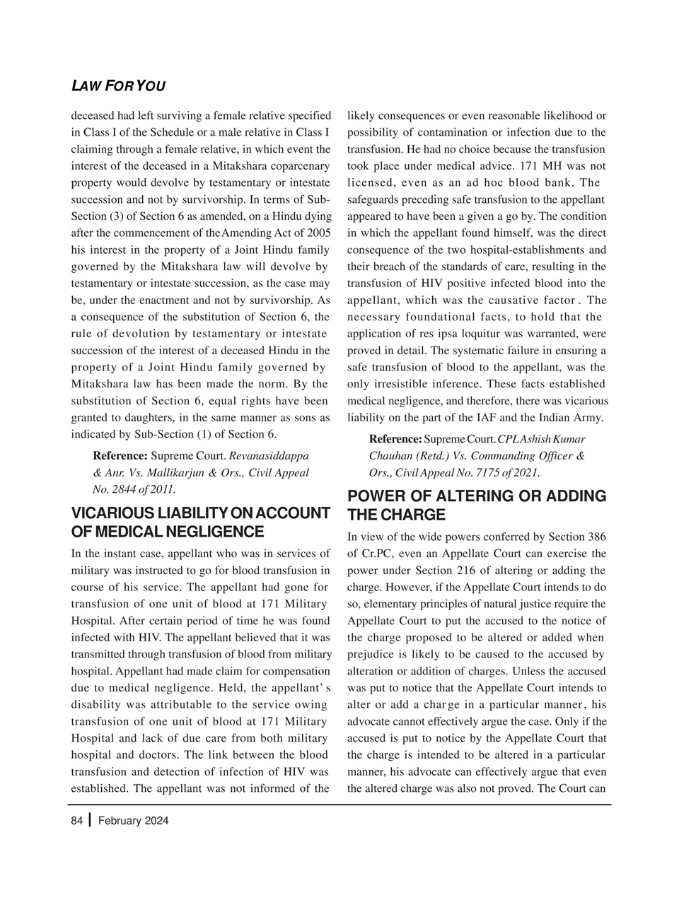 Lawteller – A Legal Awareness Magazine Preview Pages