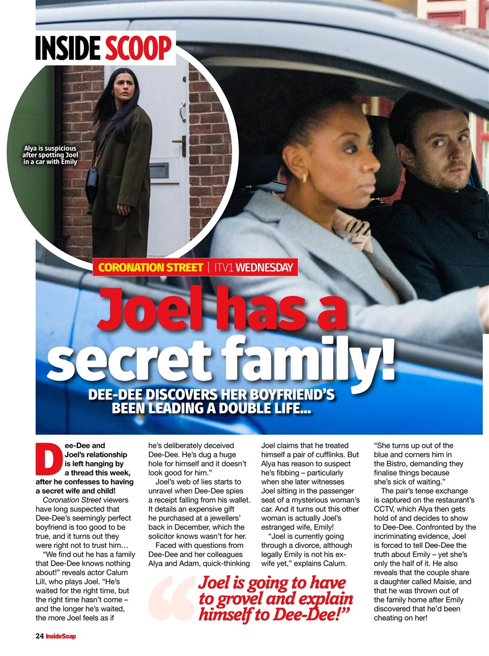 Inside Soap Preview Pages