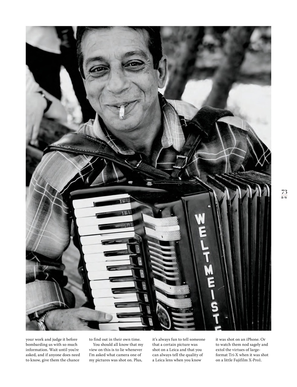 Black+White Photography Preview Pages