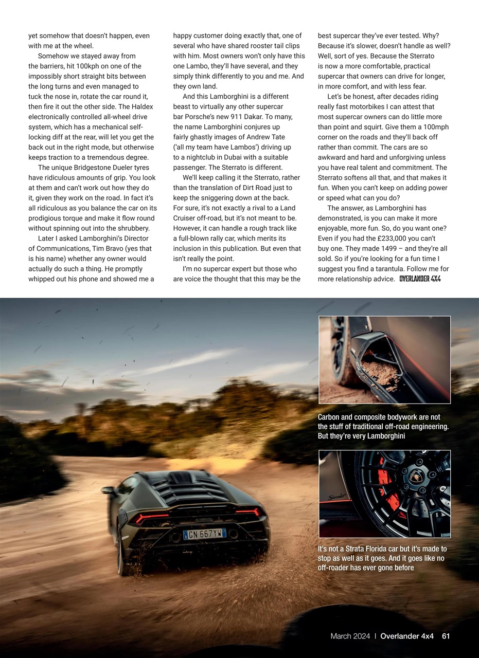 Overlander 4X4 Preview Pages