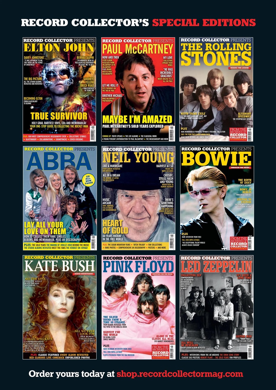 Record Collector Preview Pages