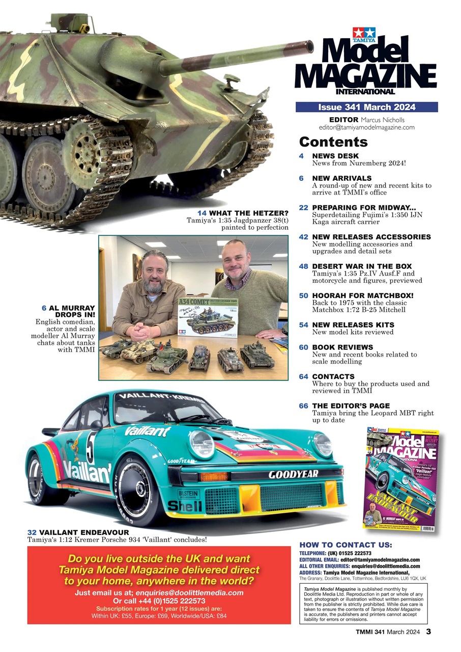 Tamiya Model Magazine Preview Pages