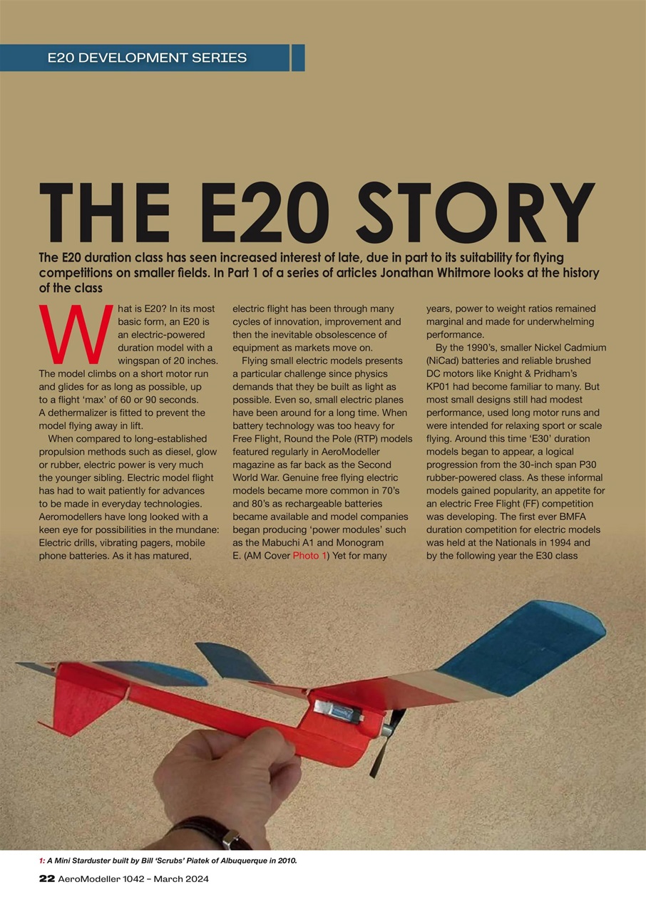 AeroModeller Preview Pages