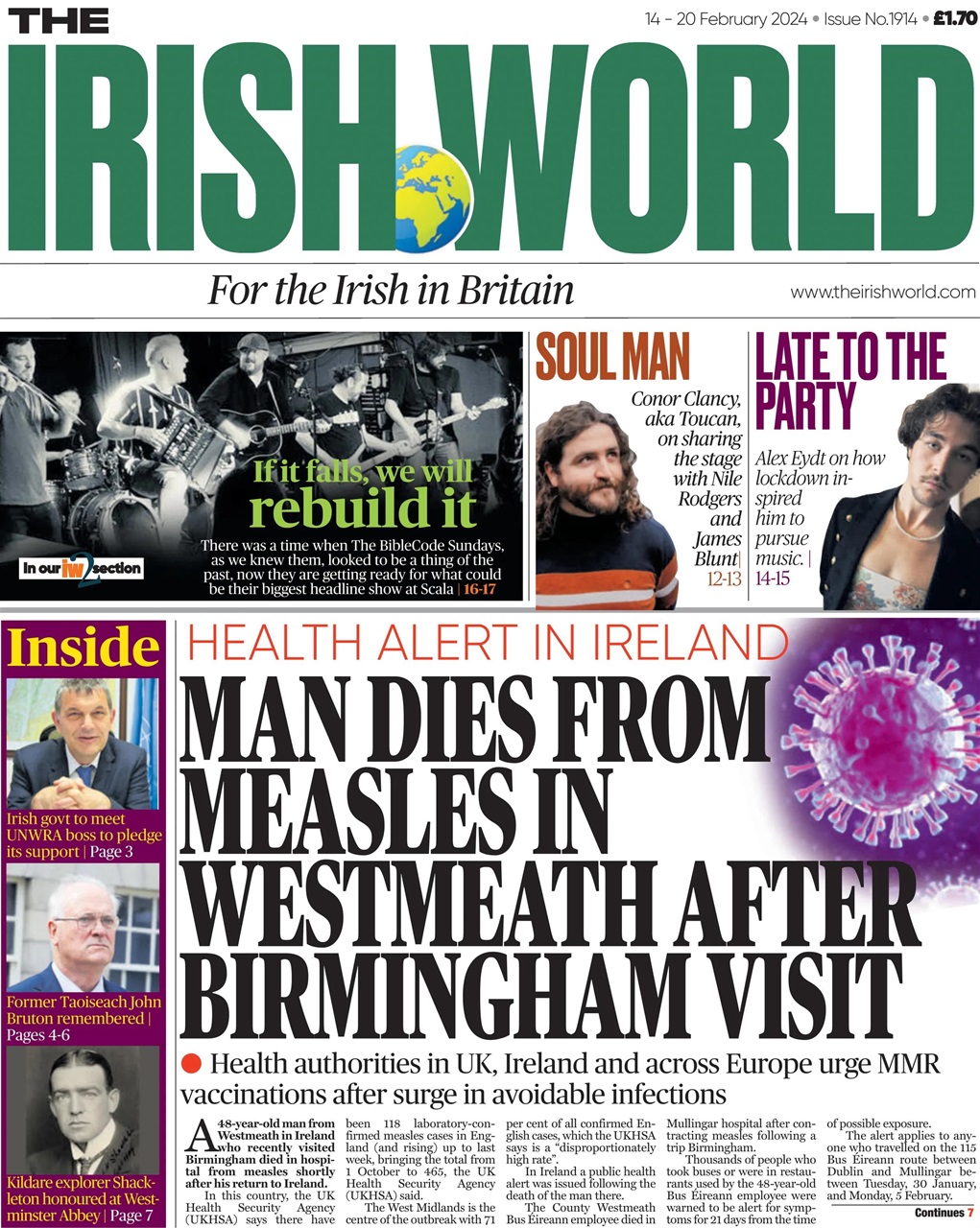 Irish World Preview Pages